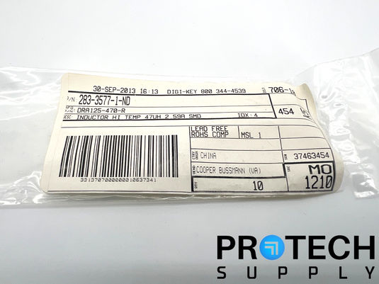 (9/Pk) Eaton DR125-470-R Power Inductor 47 µH with WARRANTY
