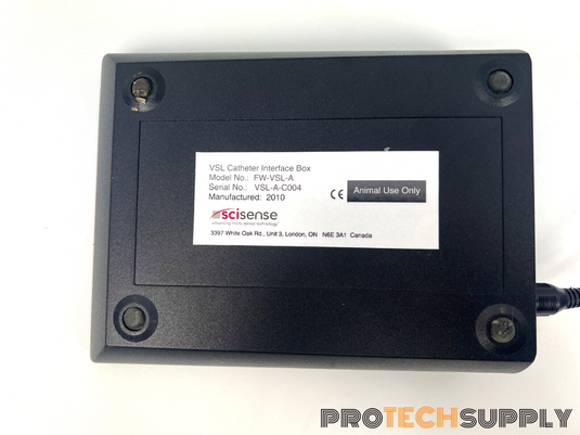 Scisense Transonic FY897B Control Unit w/ FW-VSL-A Interface w/ FA-404  WARRANTY