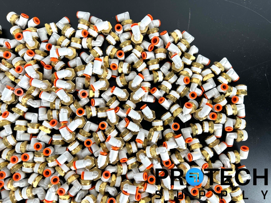Lot of Approx 450 SMC 1/4" & 5/16" Male Elbow