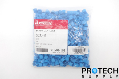 (Pack of 500) Corning Axygen SCO-B Tube Screw Caps With O-Ring NEW with WARRANTY