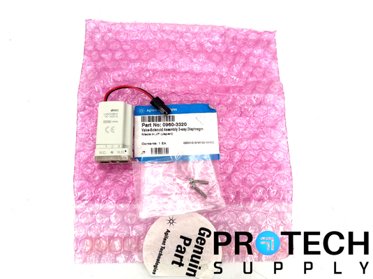 Agilent 0960-3320 Vale-Solenoid Assembly 3-Way Diaphragm NEW with WARRANTY