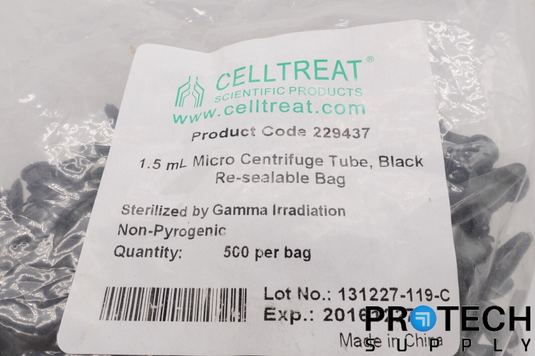 (Qty 500) Celltreat 229437 Micro Centrifuge Tube 1.5ml NEW with WARRANTY