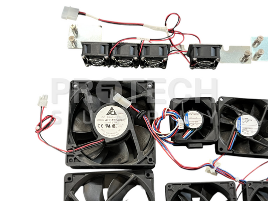 (Lot of 24) Misc Cooling Fan Delta / Ebmpapst / Sanyo Denki / Cofan / Young Lin