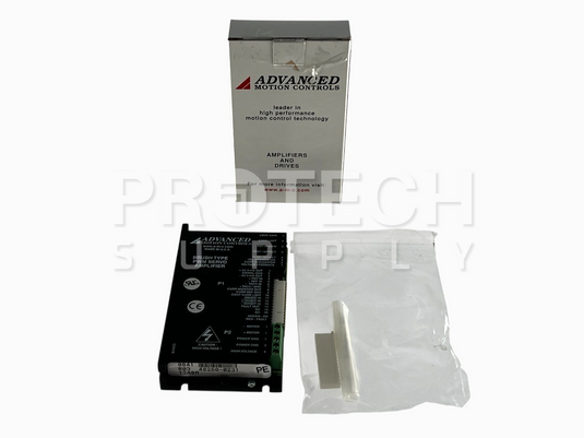 Advanced Motion 12A8M Controls Brush Type PWM Servo Amplifier NEW with WARRANTY