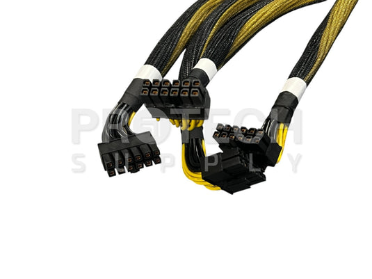 (Misc Lot of) Intel 4x J75458-001 + 4x J75460-001 Main Power Cable with WARRANTY