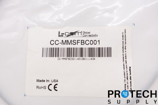 L-Com CC-MMSFBC001 Reverse Polarity SMA Jack Cable Assembly NEW with WARRANTY