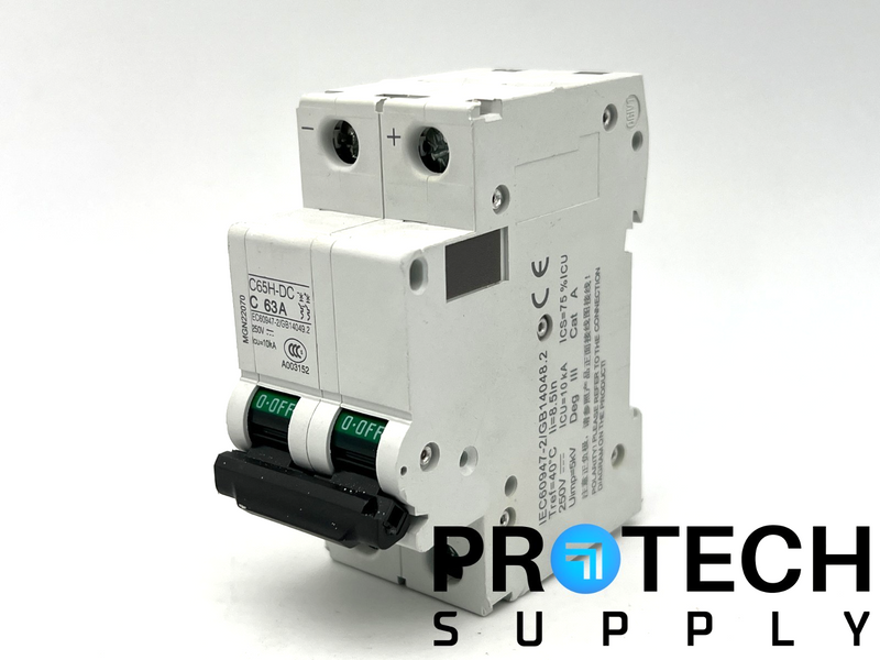 Load image into Gallery viewer, (Lot of 2) Schneider C65H-DC Circuit Breaker with WARRANTY
