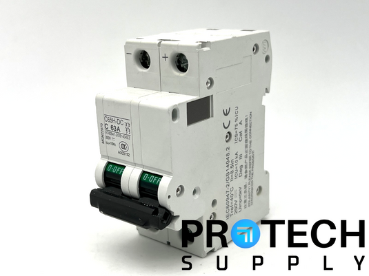 (Lot of 2) Schneider C65H-DC Circuit Breaker with WARRANTY