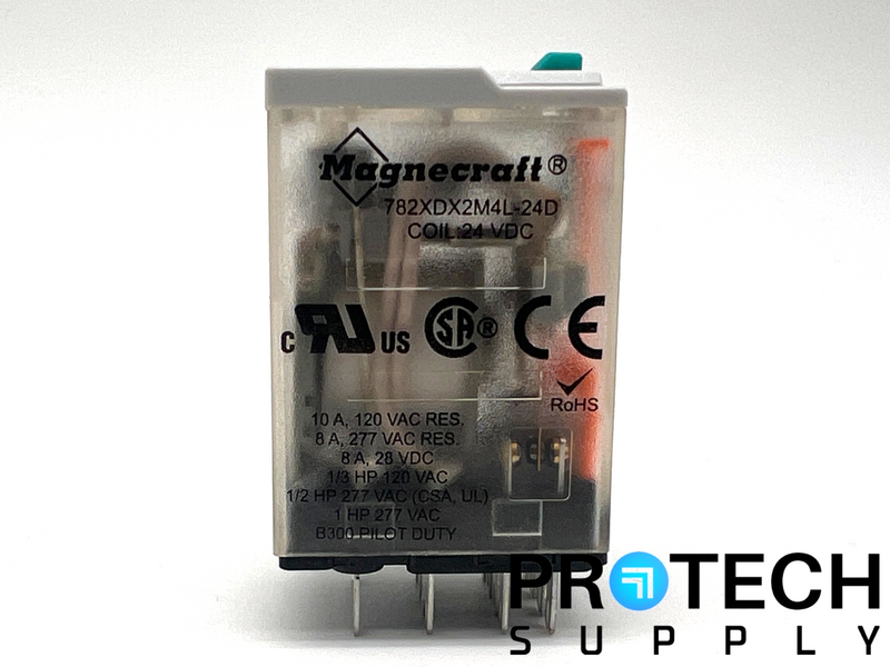 Load image into Gallery viewer, Magnecraft 782XDX2M4L-24D Power Relay with WARRANTY
