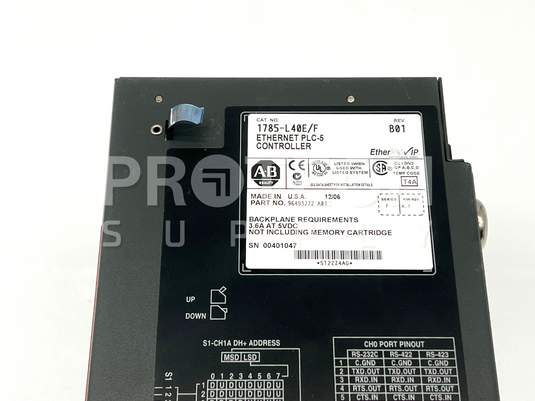 Allen-Bradley PLC-5/40E Ethernet PLC-5 Controller + Memory Catridge w/ WARRANTY