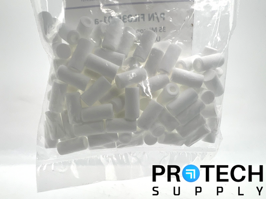 100/Pk QLA FIL035-01-a 35 Micron Porous Filters UHMW Polyethylene NEW
