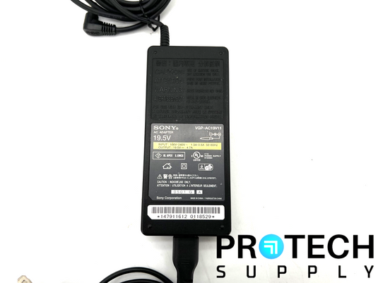 Sony VGP-AC19V11 AC Power Adapter 19.5V 50-60Hz with WARRANTY
