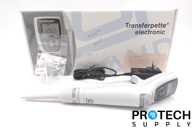 Load image into Gallery viewer, BrandTech 705320 Transferpette / 2-20uL / Electronic Single Channel Pipette NEW

