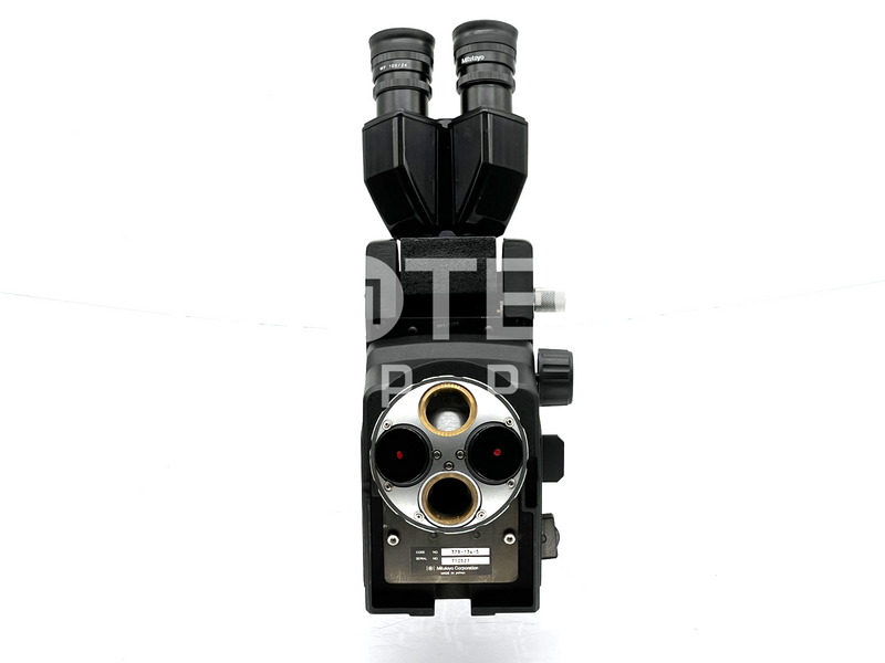 Load image into Gallery viewer, Mitutoyo FS60 Trinocular Microscope Head + x2 Eyepiece + Accessories
