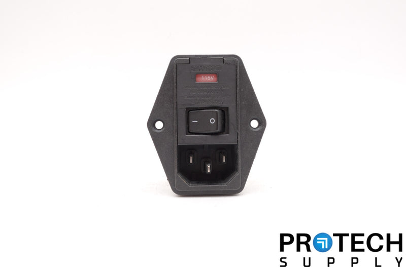 Load image into Gallery viewer, TE Connectivity / Corcom Brand PE0SSSS6B AC Power Entry Receptacle with WARRANTY
