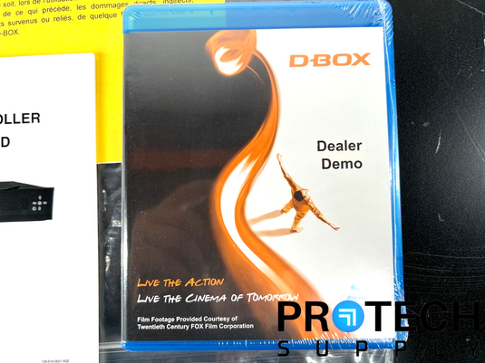 D-BOX Motion Controller IV-BD with Accessories for PARTS / REPAIR