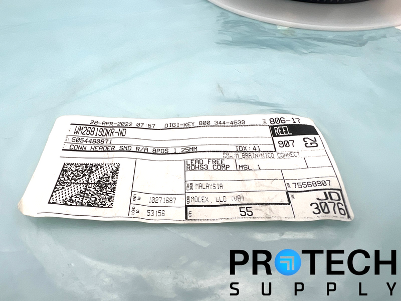 Load image into Gallery viewer, (55/Per Reel) Molex 5054480871 Right Angle 8-Position Connector NEW w/ WARRANTY
