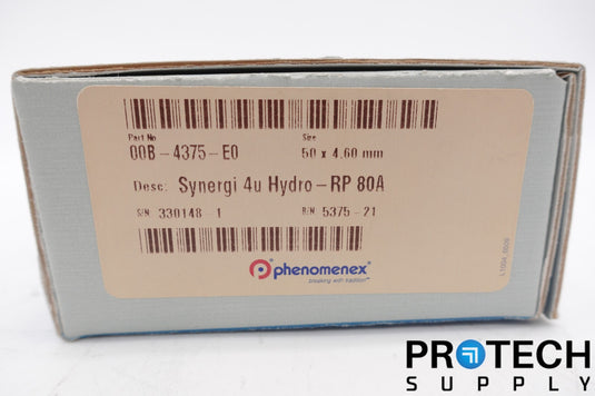 Phenomenex Synergi 4u Hydro-RP 80A 00B-4375-E0 Column NEW with WARRANTY