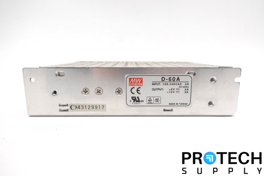 Mean Well D-60A Switching Power Supply 100-240 VAC with WARRANTY