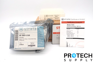 2/Pk Strata 8E-S001-CGB C18-E 55µm 96-Well Plate 25mg/well NEW with WARRANTY