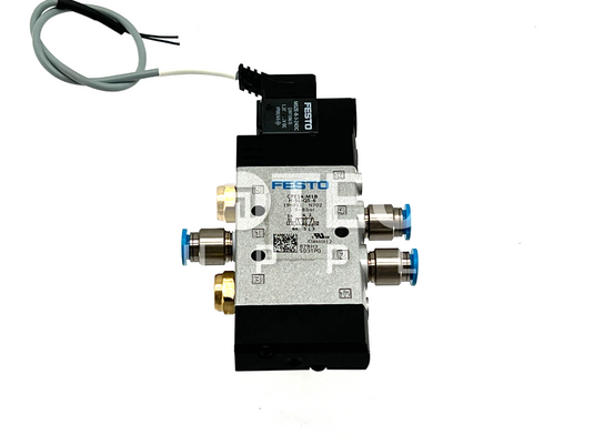 Festo CPE14-M1BH-5L-QS-6 Solenoid Valve 196911 + MSZE-3-24 Assy with WARRANTY