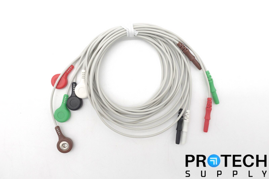 Scisense ECG EC040S5A 5-Lead + C-HVS-SL2 & C-HVS-A2 cables w/ WARRANTY