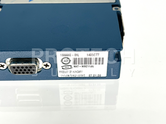 National Instruments NI 9211 Thermocouple Input Module with WARRANTY