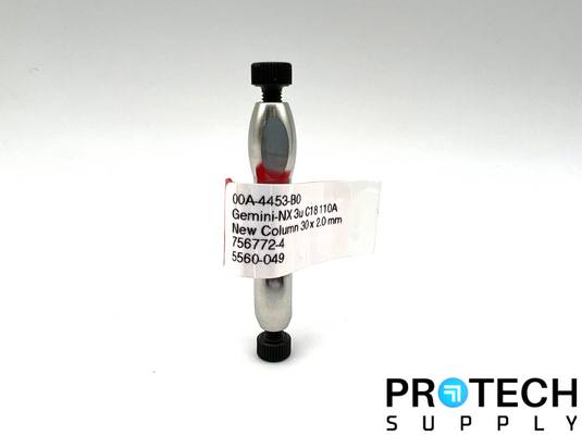 Phenomenex Column 3u Gemini - NX C18 110A 30 x 2mm 00A-4453-B0 w/ WARRANTY