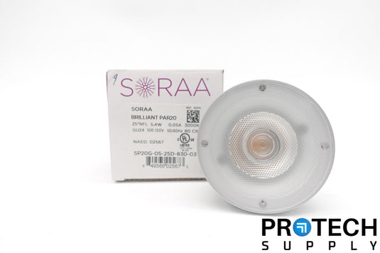 Soraa BRILLIANT PAR20 Light Bulb 3000K 5.4W SP20G-05-25D-830-03 NEW w/ WARRANTY