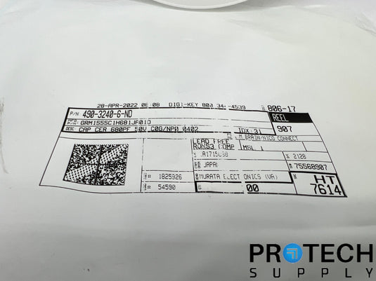 (Approx 50) Panasonic Electronic Capacitor 490-3240-6-ND with WARRANTY
