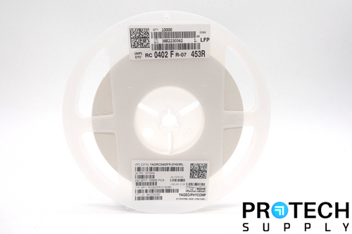 10000/Reel Yageo RC0402FR-07453RL Thick Film Resistor 453Ohm ±1% NEW