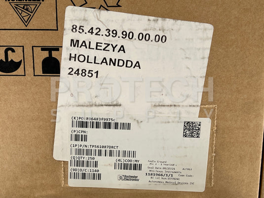 (250/Pk) Texas Instrument TPS61087DRCT DC-DC Converter NEW SEALED with WARRANTY