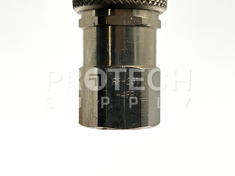 Load image into Gallery viewer, (Lot of 2) Parker RF-251-4FP High Flow Push to Connect Air Tool with WARRANTY
