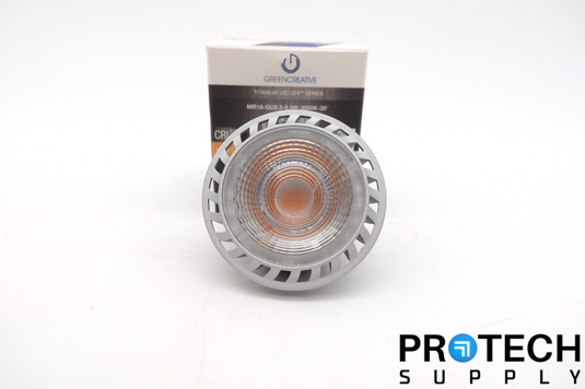 Green Creative MR16-GU5.3 Titanium LED CRI NEW with WARRANTY