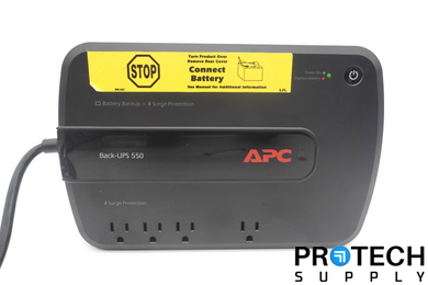 APC BE550G-LM BackUPS 550 8-Outlet Battery Back Up + Battery Included & WARRANTY