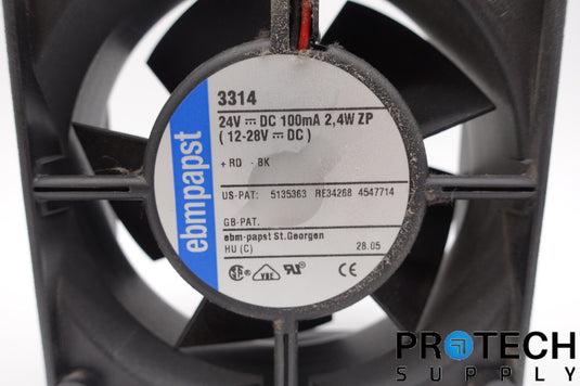 Ebmpapst 3314 24DC Cooling Fan 100mA 92 x 92mm with WARRANTY