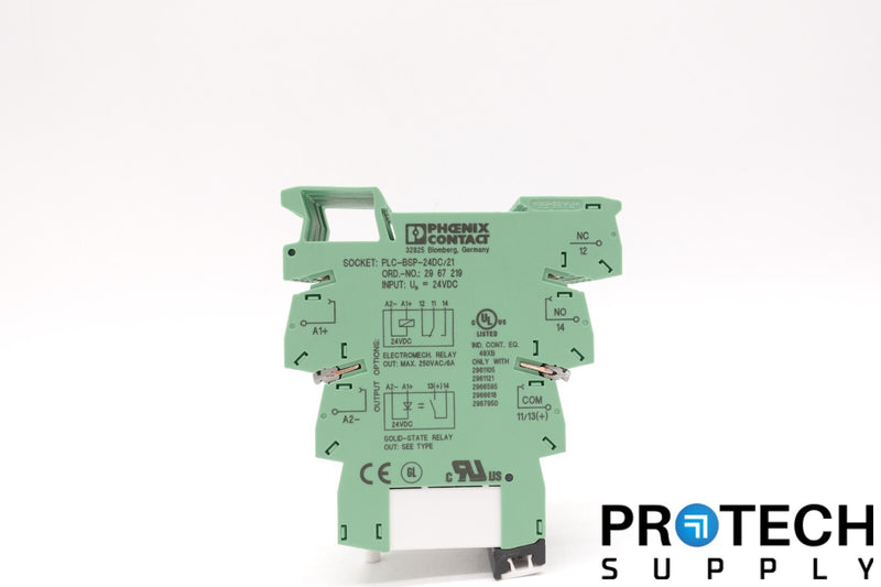 Load image into Gallery viewer, LOT of Phoenix Relay Module Contact SOCKET: PLC-BSC-24DC/21 with WARRANTY
