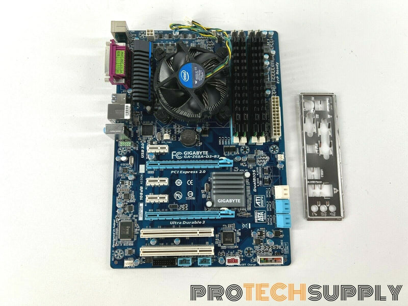 Load image into Gallery viewer, Gigabyte GA-Z68A-D3-B3 With Intel i7-2600 &amp;  G.Skill Ripjaw DDR3-1333 (4x 2Gb)
