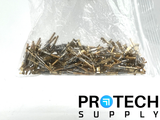 100/Pk) Amphenol LTW SAM16B-03G03 Pin Contact 16-18 AWG NEW with WARRANTY