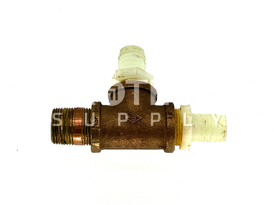 (Lot of) 3x Y Strainers Assy & Brass Tee with WARRANTY