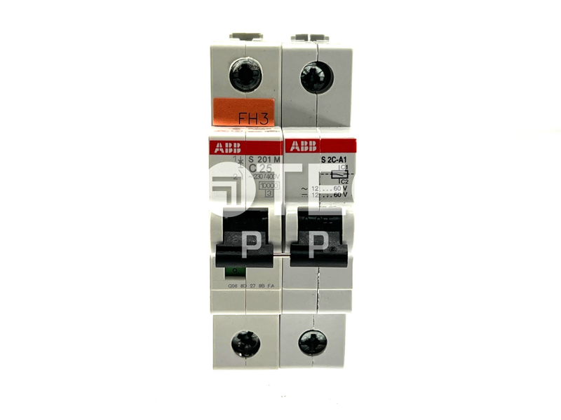 Load image into Gallery viewer, (Lot of 5) Misc ABB Circuit Breaker S2C-CM2/3 / S201M-C16 / S201M-C2 / D201M-C25
