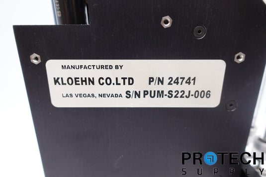 Kloehn Motorized Smart Syringe Pump 24741 with WARRANTY