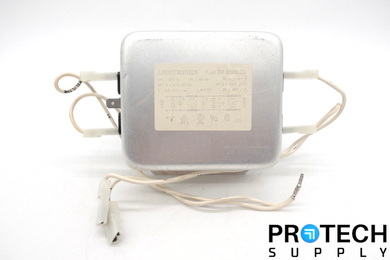 Load image into Gallery viewer, Arcotronics F.AK.DB.3300.ZD Power Line Filter 50/60Hz with WARRANTY
