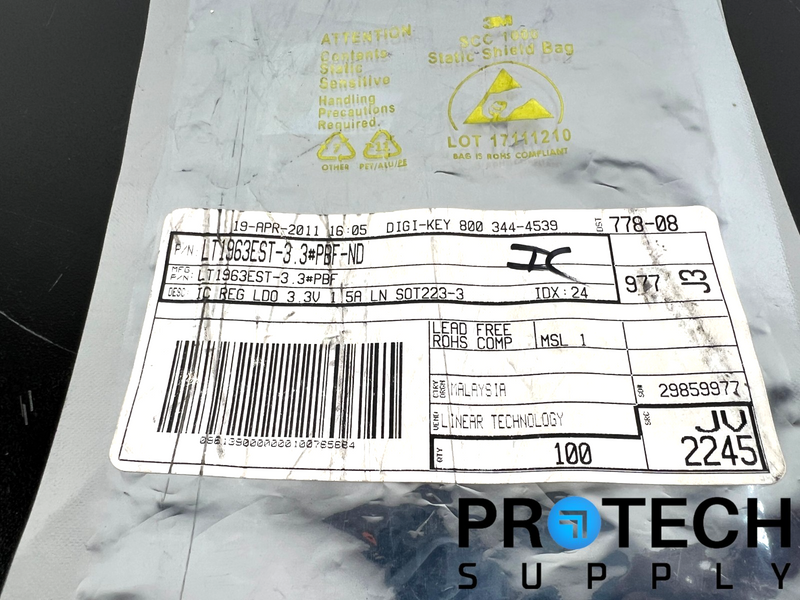 Load image into Gallery viewer, (100/Pk) Linear Technology LT1963EST-3.3#PBF Voltage Regulator with WARRANTY
