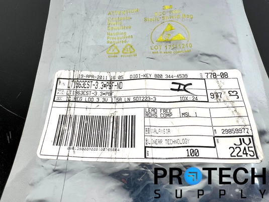 (100/Pk) Linear Technology LT1963EST-3.3