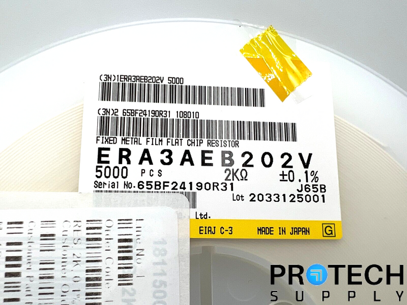 Load image into Gallery viewer, 5000/Pk Panasonic Electronic Chip Resistor ERA3AEB202V NEW with WARRANTY
