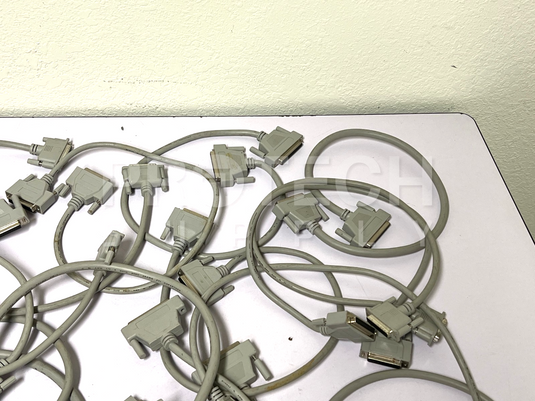(Lof of 25) Misc D-Sub Cables from Agilent Units with WARRANTY