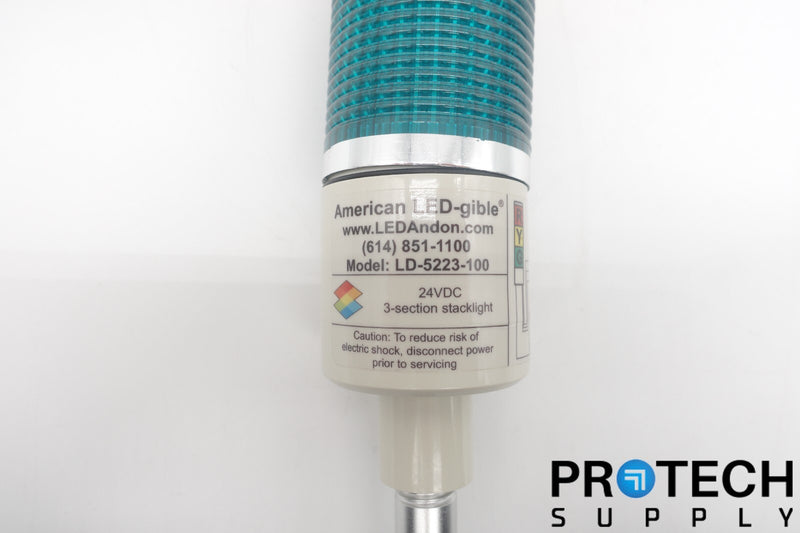 Load image into Gallery viewer, American LED-gible LD-5223-100 3-Section LED Tower Light with WARRANTY
