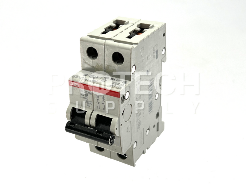 Load image into Gallery viewer, ABB 2CDS272001R0164 Circuit Breaker S202M-C16 2-Pole 6kA 230/400V with WARRANTY
