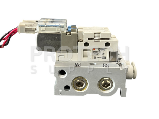 (Lot of 12) Misc SMC Components Solenoid Valve / Pneumatic Cylinder / Regulator